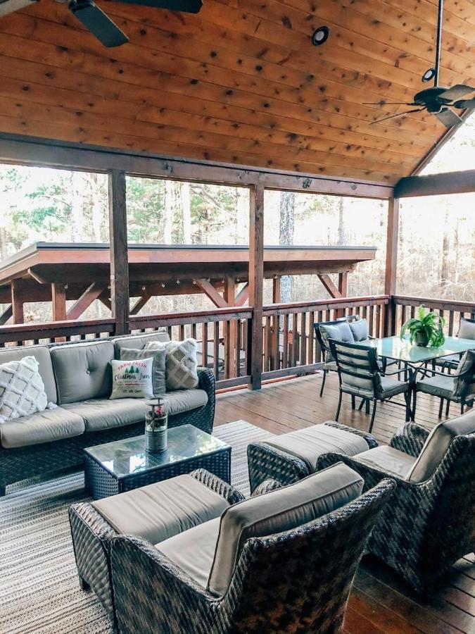 Stone Mountain Lodge 5000Sqft 6 Bed Game Room Pool Table Hot Tub ブロークン・ボウ エクステリア 写真