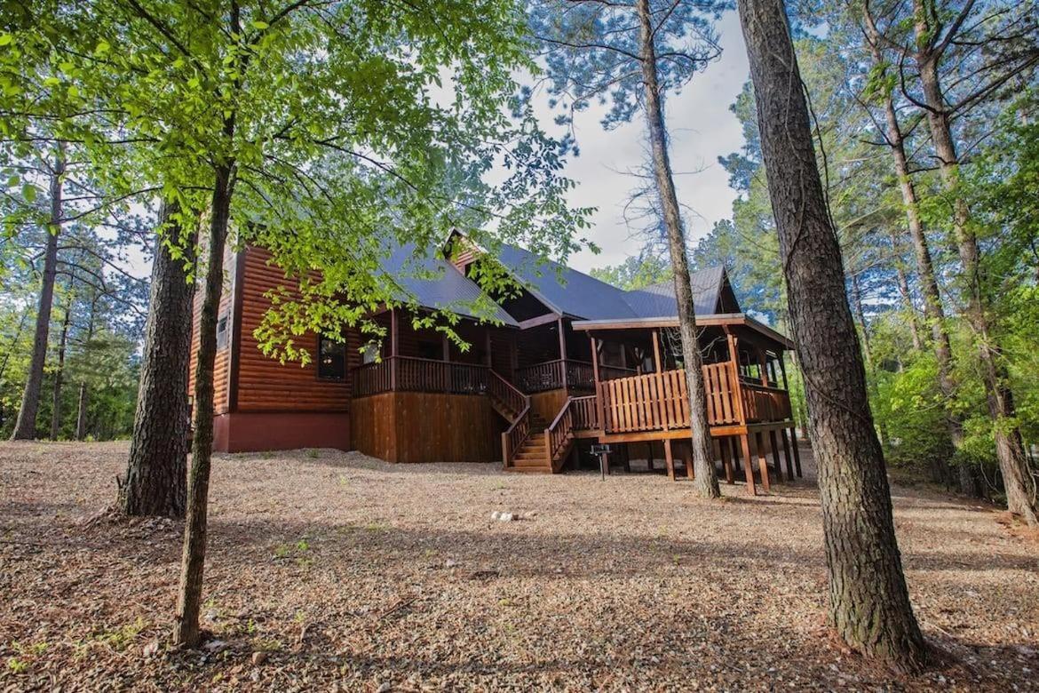 Stone Mountain Lodge 5000Sqft 6 Bed Game Room Pool Table Hot Tub ブロークン・ボウ エクステリア 写真